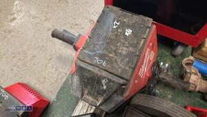 MILWAUKEE MXFUEL upright breaker c/w 2 x batteries - 4