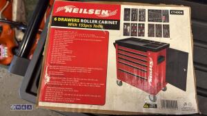 NEILSON 6-drawer tool cabinet c/w wheels - 2
