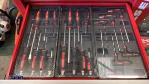 NEILSON 6-drawer tool cabinet c/w wheels - 6
