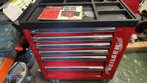 NEILSON 6-drawer tool cabinet c/w wheels