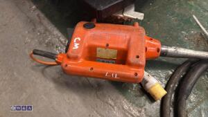 BELLE MEGAVIB+ 110v drive unit c/w vibrating poker flex (1) - 2