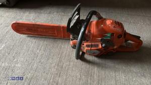 2 x HUSQVARNA petrol chainsaws