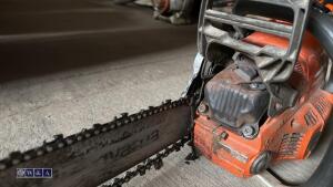 2 x HUSQVARNA petrol chainsaws - 6