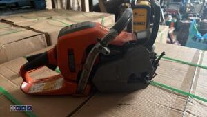 3 x HUSQVARNA petrol chainsaws - 3