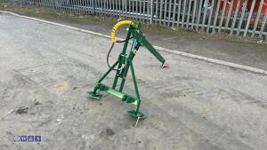 3 point linkage hydraulic crane