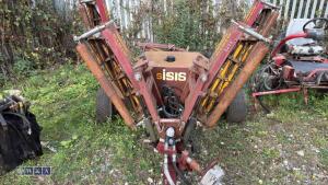 SISIS 5 gang trailed cylinder mower c/w pto hydraulic pump