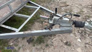 2011 INDESPENSION 3.5t twin axle plant trailer (Fleet 50360) - 2