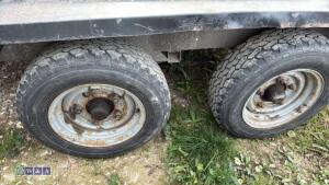 2011 INDESPENSION 3.5t twin axle plant trailer (Fleet 50360) - 9
