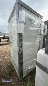 Single steel toilet block - 3