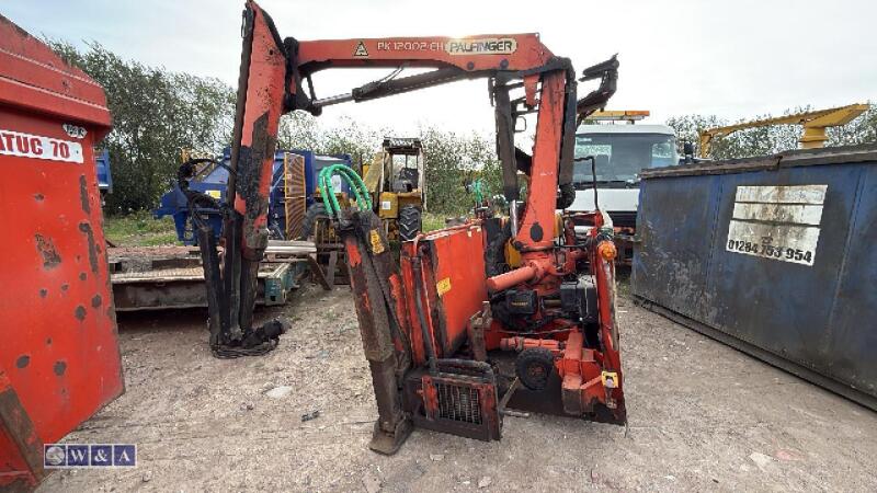 PALFINGER PK12002-EH truck crane with rotator & HATZ Silentpack diesel engine