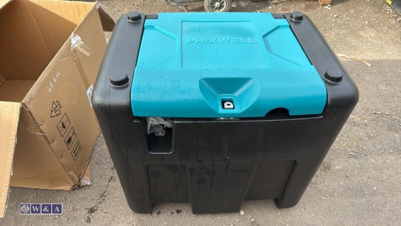 PHIXWELL 200ltr fuel tank c/w pump & hose