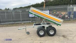 3 way galvanised tipping trailer - 10