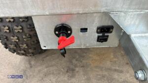 3 way galvanised tipping trailer - 13