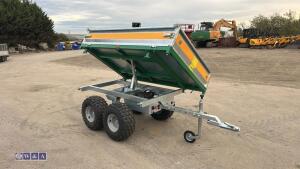 3 way galvanised tipping trailer - 14