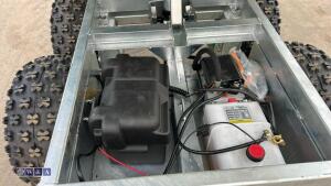 3 way galvanised tipping trailer - 15
