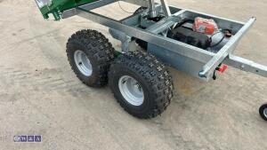 3 way galvanised tipping trailer - 20
