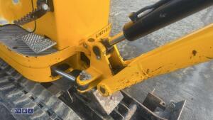 2021 JCB 8008 rubber tracked micro excavator S/n: 3041742) with 3 buckets, blade, piped & ROP's - 22