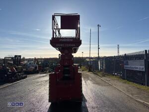 2014 PB S195-12ES battery scissor lift c/w stabilisers (9132) - 4