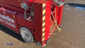 2014 PB S195-12ES battery scissor lift c/w stabilisers (9132) - 16