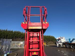 2014 PB S195-12ES battery scissor lift c/w stabilisers (9132) - 17