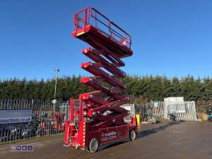 2014 PB S195-12ES battery scissor lift c/w stabilisers (9132) - 20