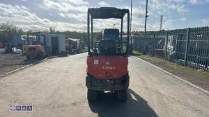 2014 KUBOTA KX15-4 excavator c/w 2 x buckets - 4