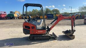 2014 KUBOTA KX15-4 excavator c/w 2 x buckets - 6
