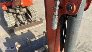 2014 KUBOTA KX15-4 excavator c/w 2 x buckets - 10