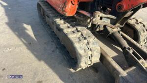 2014 KUBOTA KX15-4 excavator c/w 2 x buckets - 14