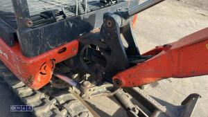 2014 KUBOTA KX15-4 excavator c/w 2 x buckets - 15