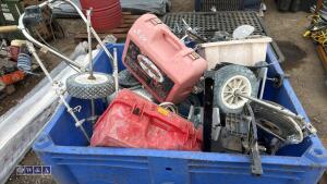 Crate of white line marking equipment - 2
