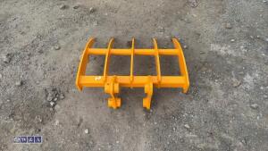 Land rake to suit excavator (30mm pins) - 5