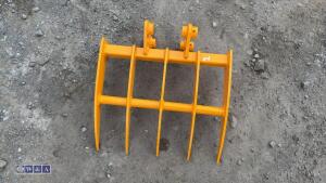 Land rake to suit excavator (30mm pins) - 3