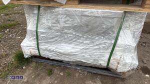 JDL WPC fencing kit (dark brown) (approx 6ft x 72ft) c/w posts, caps, trims, fixtures, fittings - 3