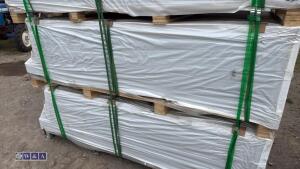 JDL WPC fencing kit (black) (approx 6ft x 72ft) c/w posts, caps, trims, fixtures, fittings - 2