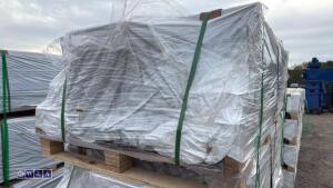 JDL WPC fencing kit (dark brown) (approx 6ft x 72ft) c/w posts, caps, trims, fixtures, fittings - 3