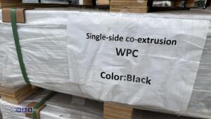 JDL WPC decking kit (approx 22.5m2) c/w edging trims & fixings (black) (approx 50 boards) - 2