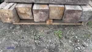 Quantity of wooden dunnage bearers - 2