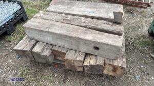 Quantity of wooden dunnage bearers - 4
