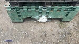 Plastic foldable pallet box - 2