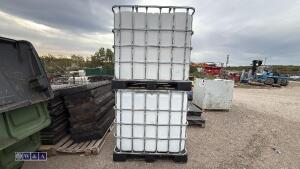 2 x 1000ltr IBCs - 2