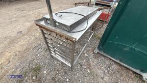 240v catering warming table - 3