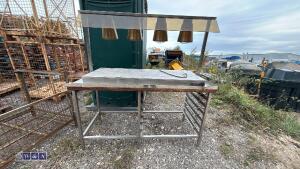240v catering warming table - 4