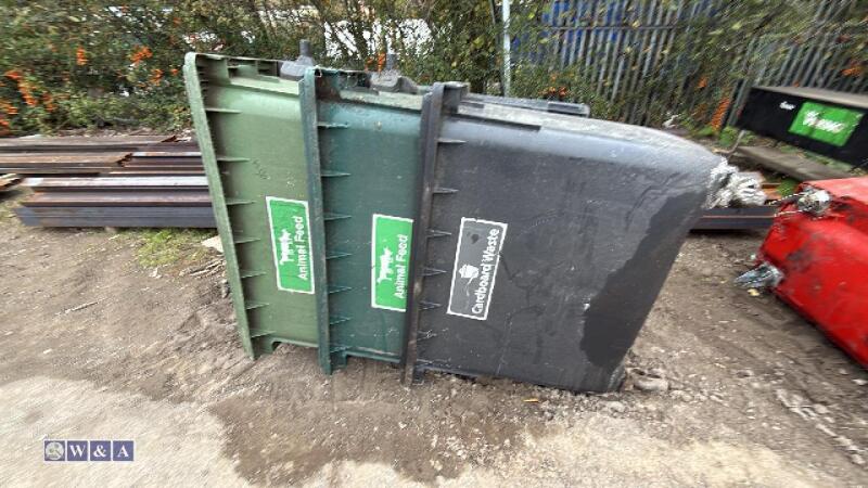 3 x industrial bins (large)