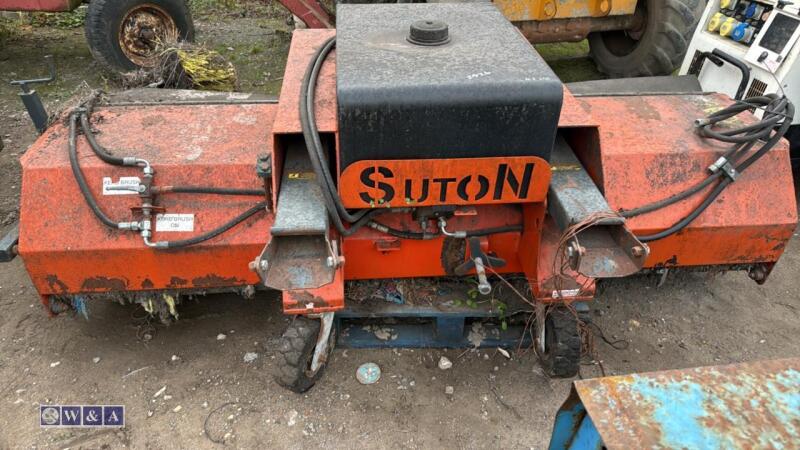 SUTTON sweeper brush to suit a telehandler
