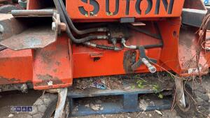 SUTTON sweeper brush to suit a telehandler - 2