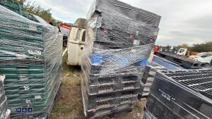 Stack of plastic pallets - 2