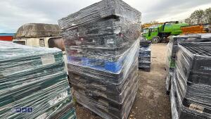 Stack of plastic pallets - 3