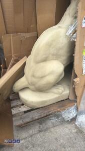 Pair of lions (approx 1.5m) - 4