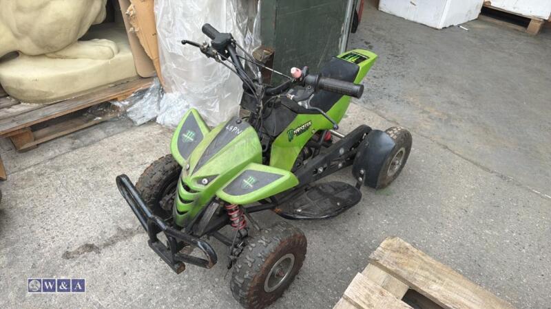Chinese monster energy petrol mini quad